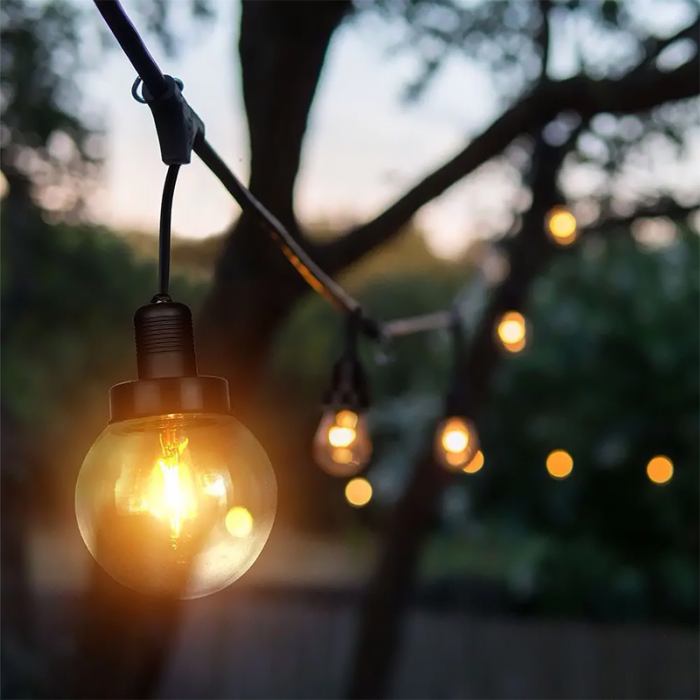 Ghirlanda luminoasa 6 becuri E27, 3metri, protectie IP65, V-TAC [7]