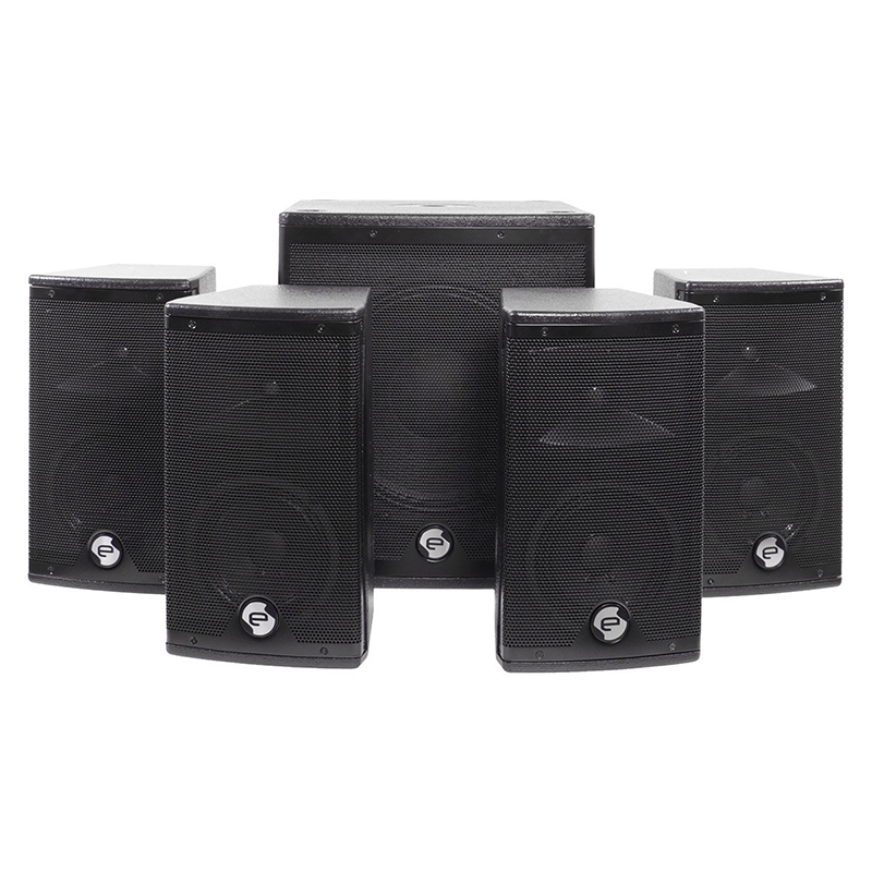 SISTEM 1 SUBWOOFER ACTIV 270W + 4 SATELITI 12"/30CM 80WX4 [2]