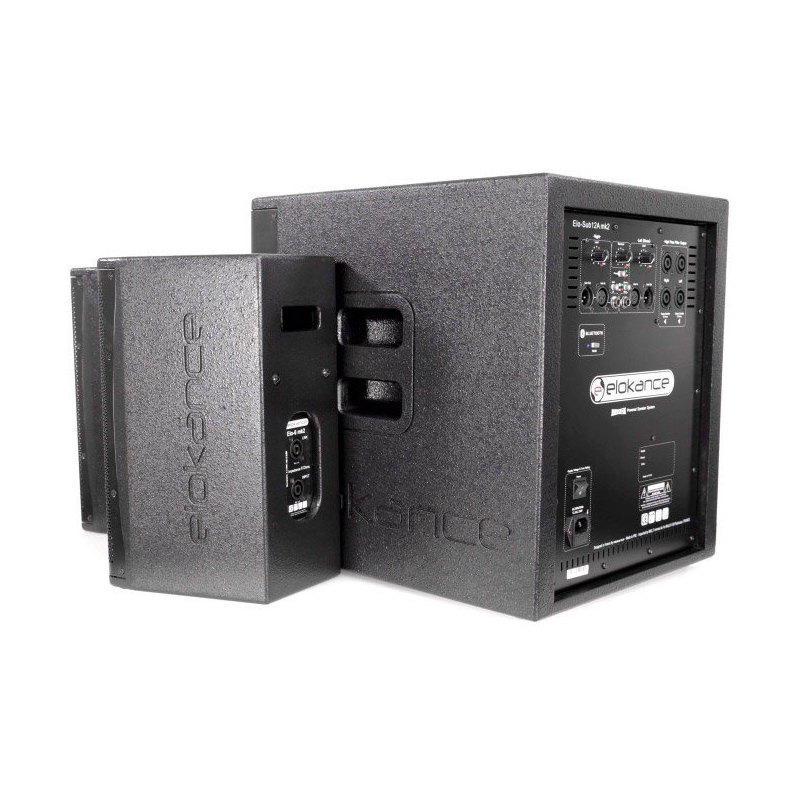 SISTEM 1 SUBWOOFER ACTIV 270W + 4 SATELITI 12"/30CM 80WX4 [8]