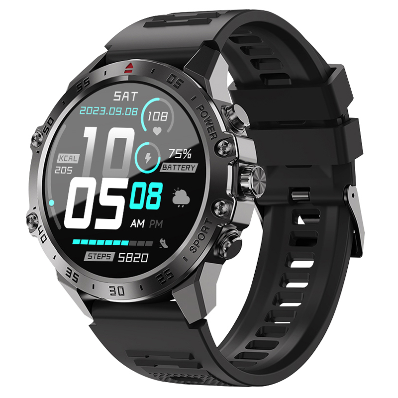 SMARTWATCH AMOLED 1.43'' - NEGRU [2]