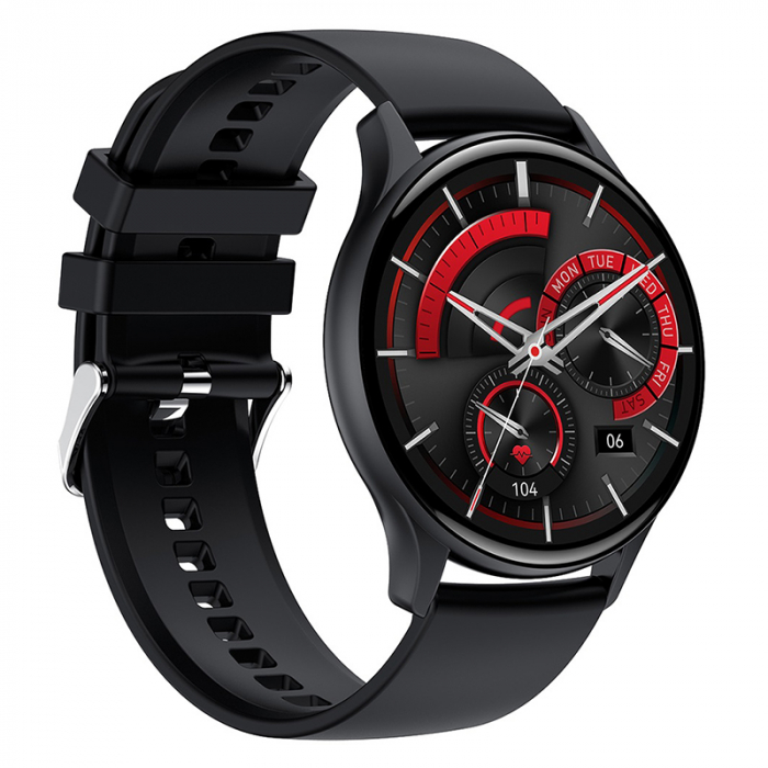SMARTWATCH AMOLED J5 IP68 - NEGRU [2]