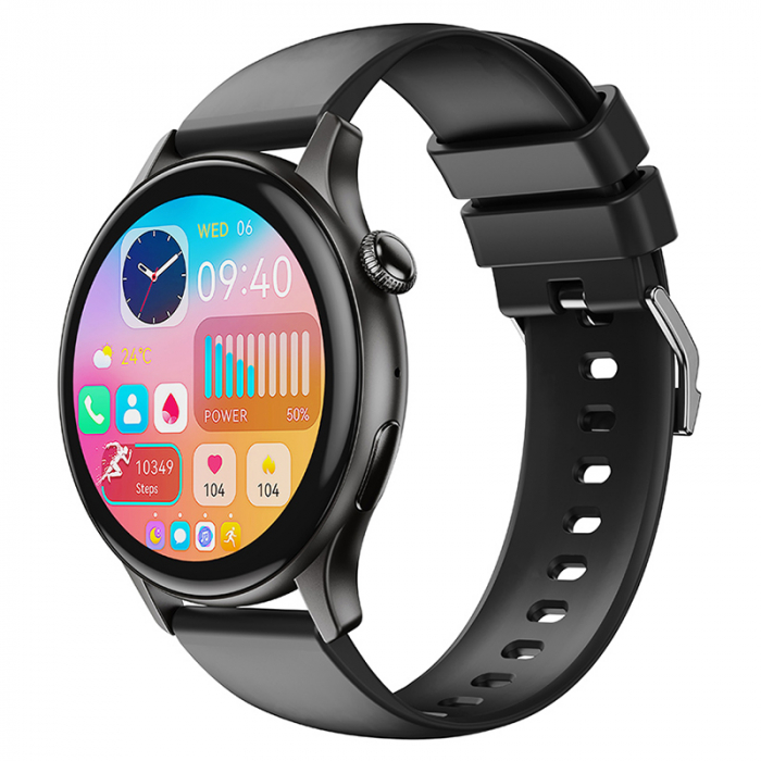 SMARTWATCH AMOLED J6 IP68 - NEGRU [3]