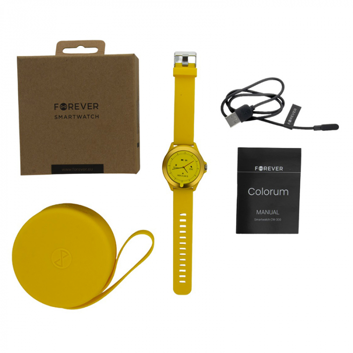SMARTWATCH CW-300 - GALBEN [7]
