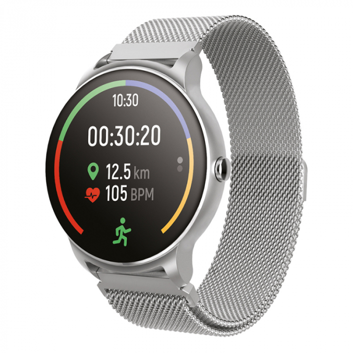 SMARTWATCH SB-330 - ARGINTIU [8]