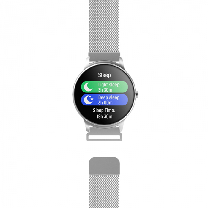 SMARTWATCH SB-330 - ARGINTIU [11]