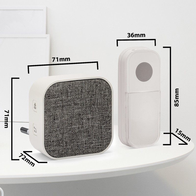 SONERIE WIRELESS 36 MELODII 150M ALIMENTARE 220-240V [5]