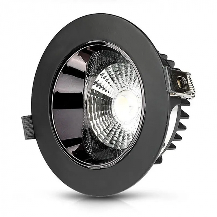 Spot LED 10W, 4000K, alb neutru, negru, V-TAC [3]
