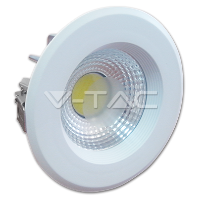 Spot LED, 10W, 6000K, alb rece, V-TAC [2]