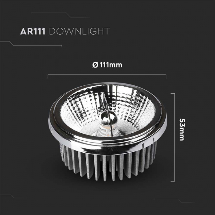SPOT LED AR111 20W 4000K [8]
