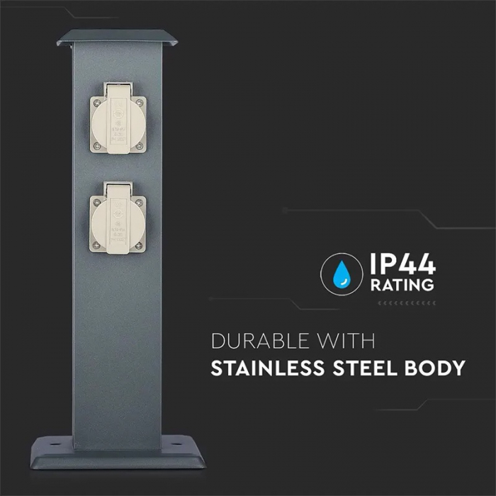 STALP EXTERIOR CU 4 PRIZE IP44 [3]