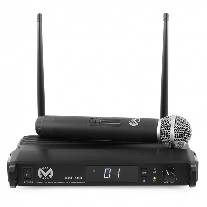 STATIE 1 MICROFON UHF DE MANA WIRELESS 660.69MHZ [3]