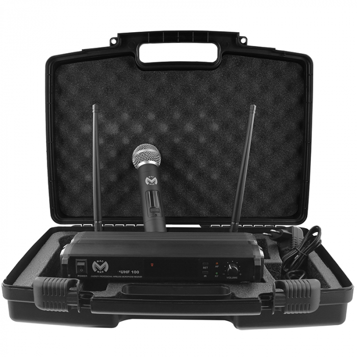 STATIE 1 MICROFON UHF DE MANA WIRELESS 660.69MHZ [7]