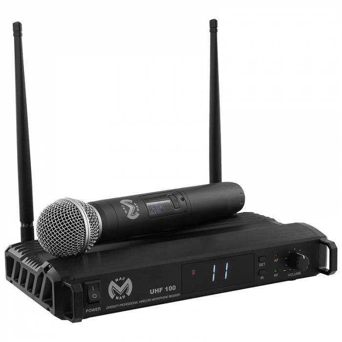 STATIE 1 MICROFON UHF DE MANA WIRELESS 660.69MHZ [2]