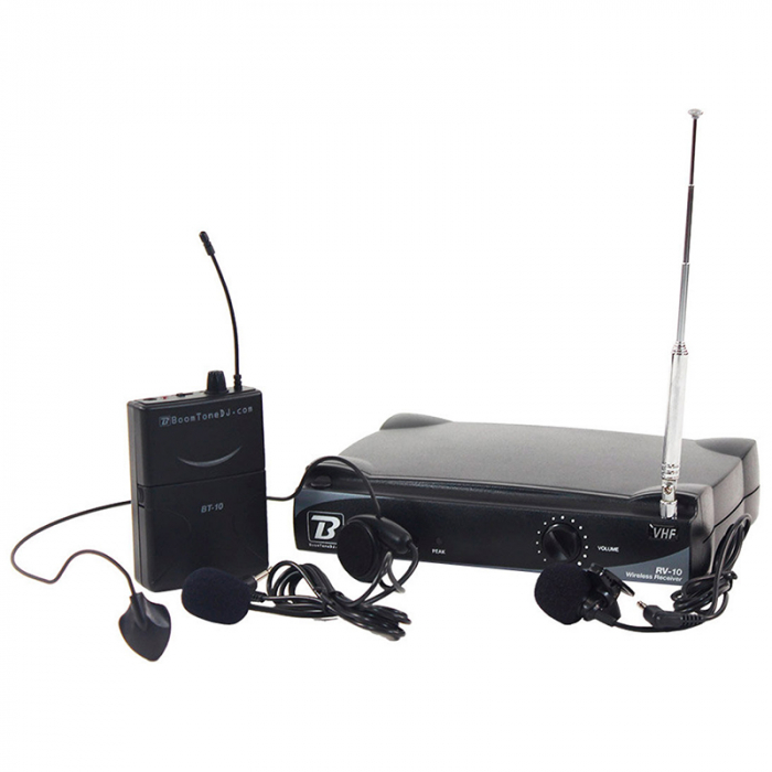 STATIE 1 MICROFON VHF lavaliera WIRELESS [2]