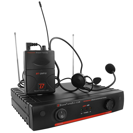 STATIE 1 MICROFON WIRELESS TIP CASCA UHF 536,5 MHZ [1]