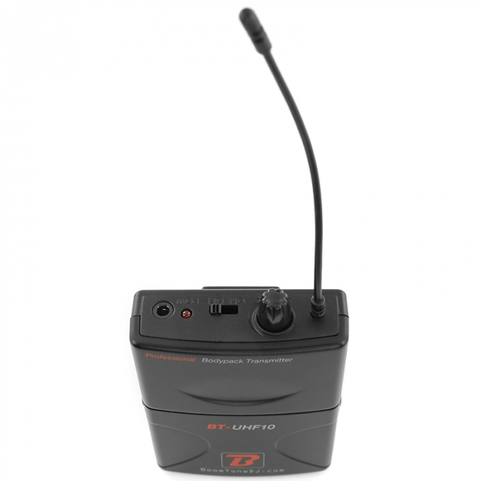 STATIE 1 MICROFON WIRELESS TIP CASCA UHF 536,5 MHZ [6]