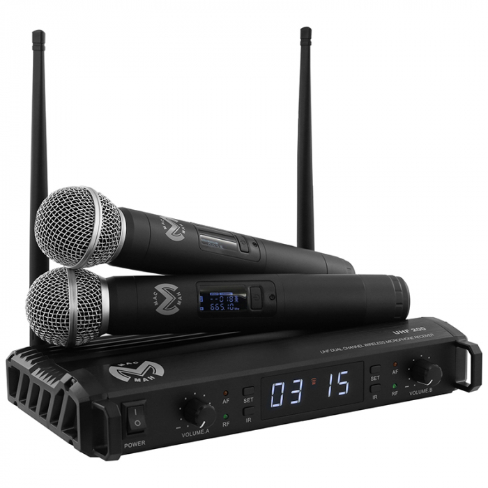 STATIE 2 MICROFOANE UHF WIRELESS [2]