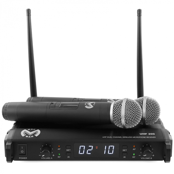 STATIE 2 MICROFOANE UHF WIRELESS [3]