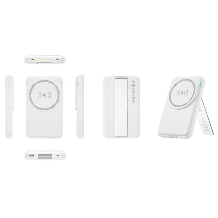 STATIE INCARCARE 5 IN 1 CU INCARCARE WIRELESS MAGNETIC - ALB [15]