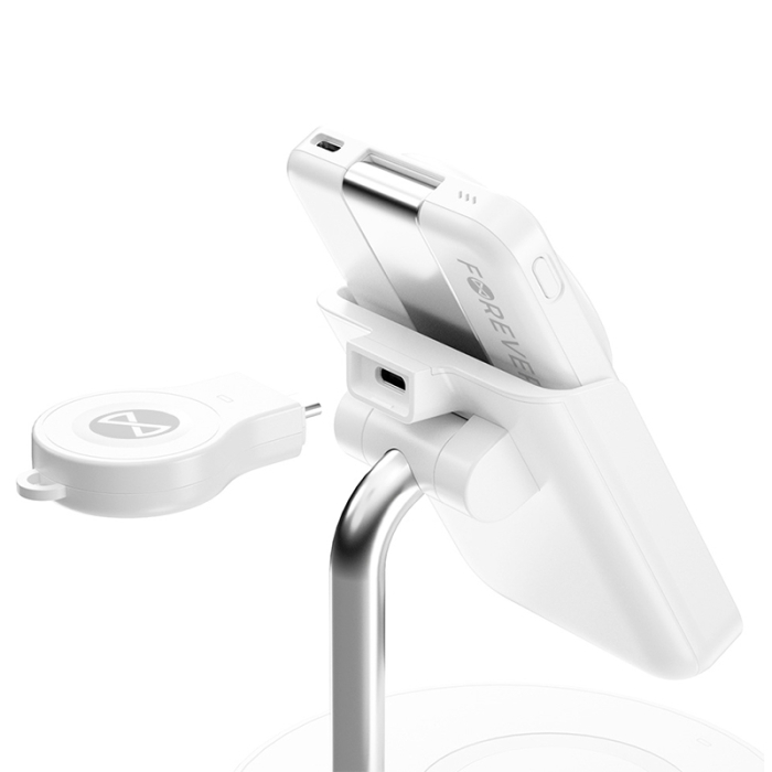 STATIE INCARCARE 5 IN 1 CU INCARCARE WIRELESS MAGNETIC - ALB [13]