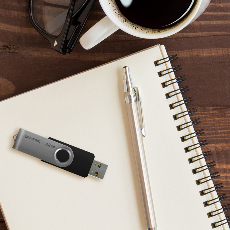 STICK USB 3.0 16GB GOODRAM - NEGRU [8]