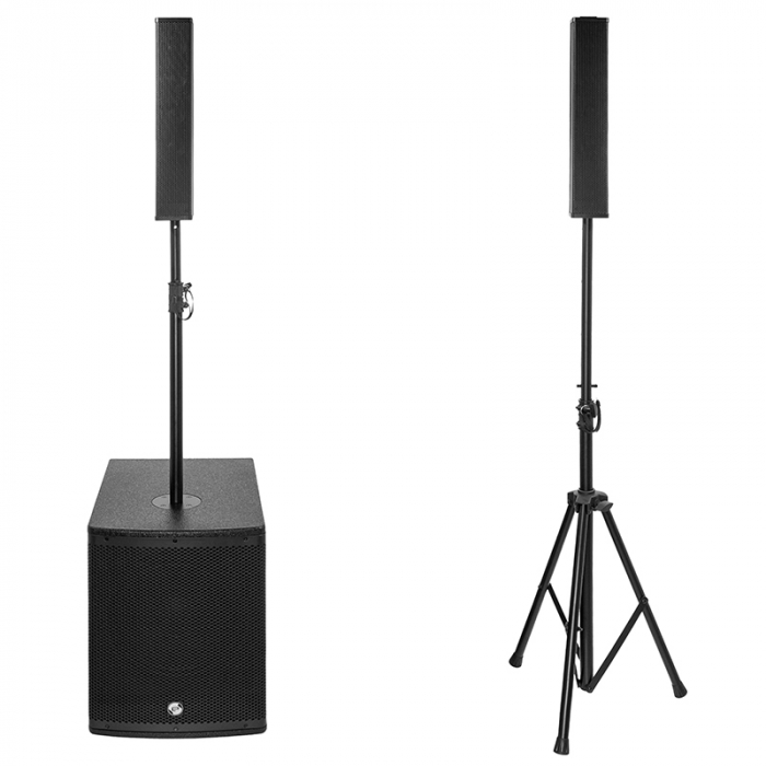 SUBWOOFER 12"/30CM + COLOANA 2X3"/ 800W RMS BT SI TWS [8]