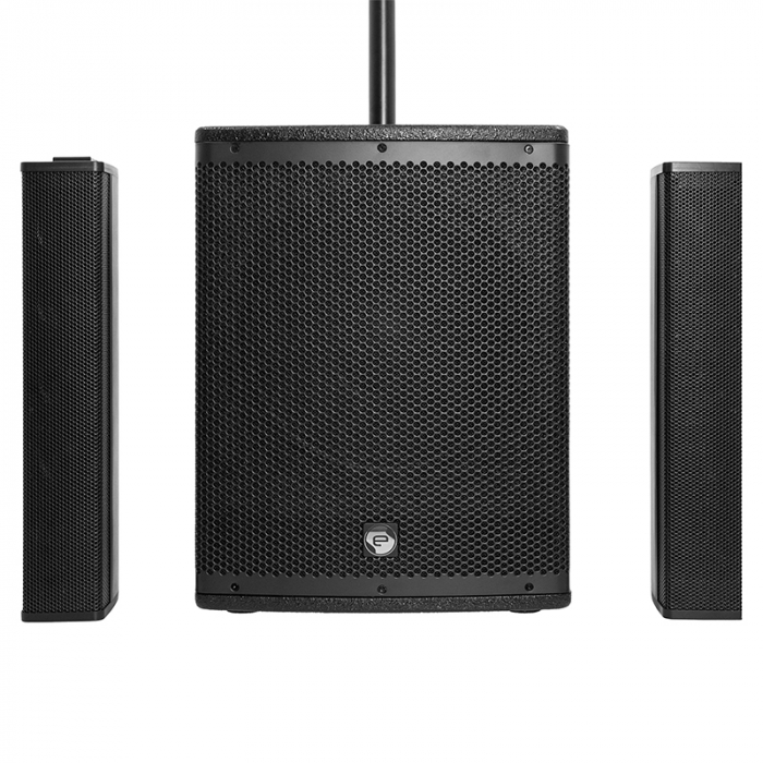 SUBWOOFER 12"/30CM + COLOANA 2X3"/ 800W RMS BT SI TWS [9]