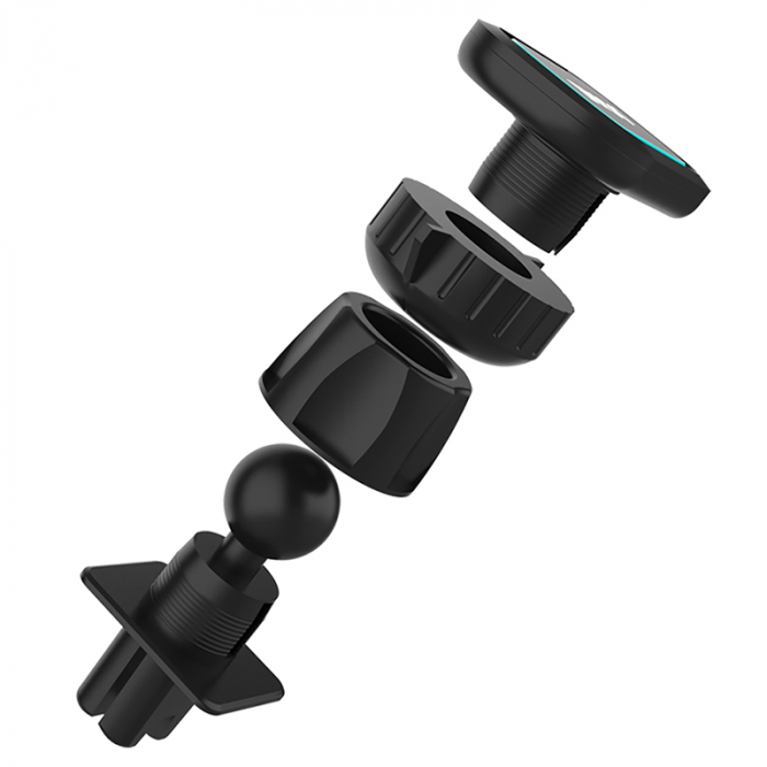 SUPORT AUTO TELEFON MAGNETIC - NEGRU [5]