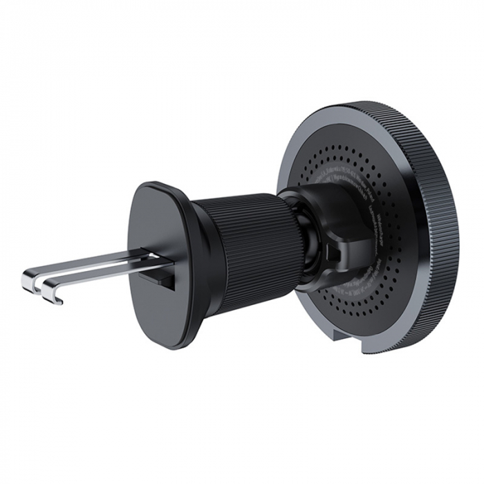 SUPORT TELEFON MAGNETIC CU INCARCARE WIRELESS 15W PRINDERE VENTILATIE [4]