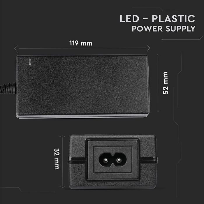 Sursa alimentare banda LED 12V 2.5A 30W V-Tac [5]