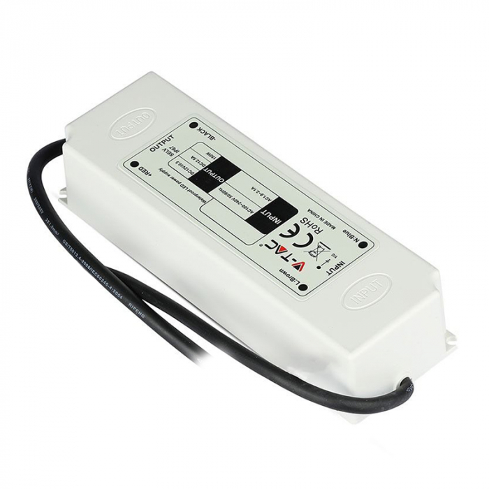 Sursa alimentare banda LED 12V 5A 60W, IP67 V-Tac [2]