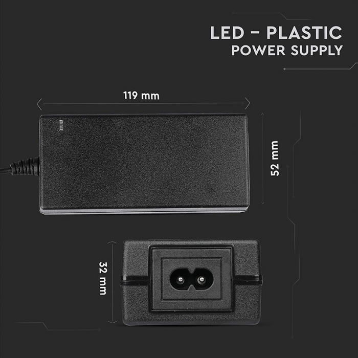 Sursa alimentare banda LED 12V 6.5A 78W V-Tac [4]