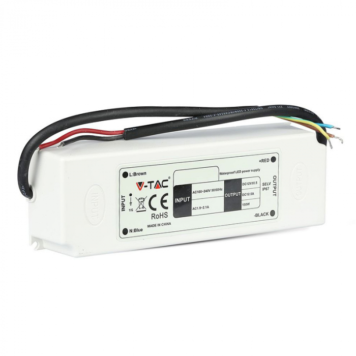 Sursa alimentare banda LED 12V 6A 75W, IP67 V-Tac [3]