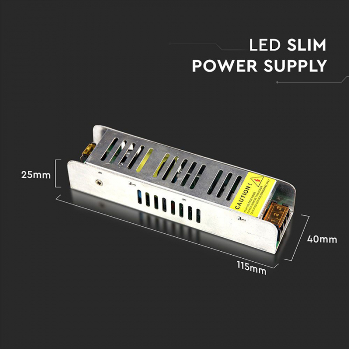 Sursa alimentare SMPS slim 12V 25W 2.1A IP20 V-Tac [3]