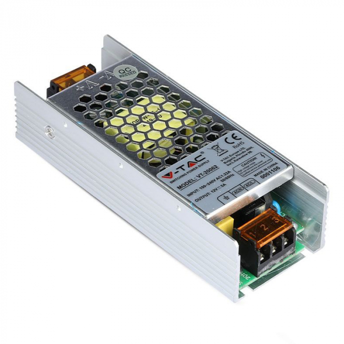 Sursa alimentare SMPS slim 12V 5A 60W V-Tac [2]
