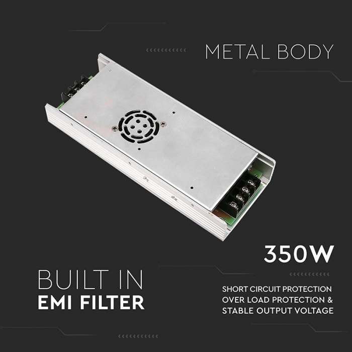 Sursa alimentare SMPS slim 24V 15A 350W V-Tac [5]