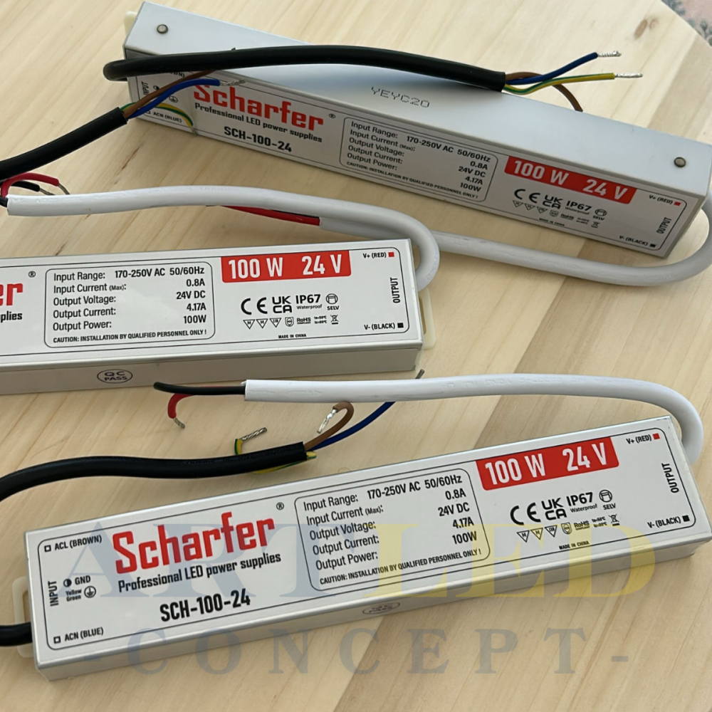 Sursa profesionala alimentare banda LED 24V 100W SCHARFER 7 ani garantie [2]