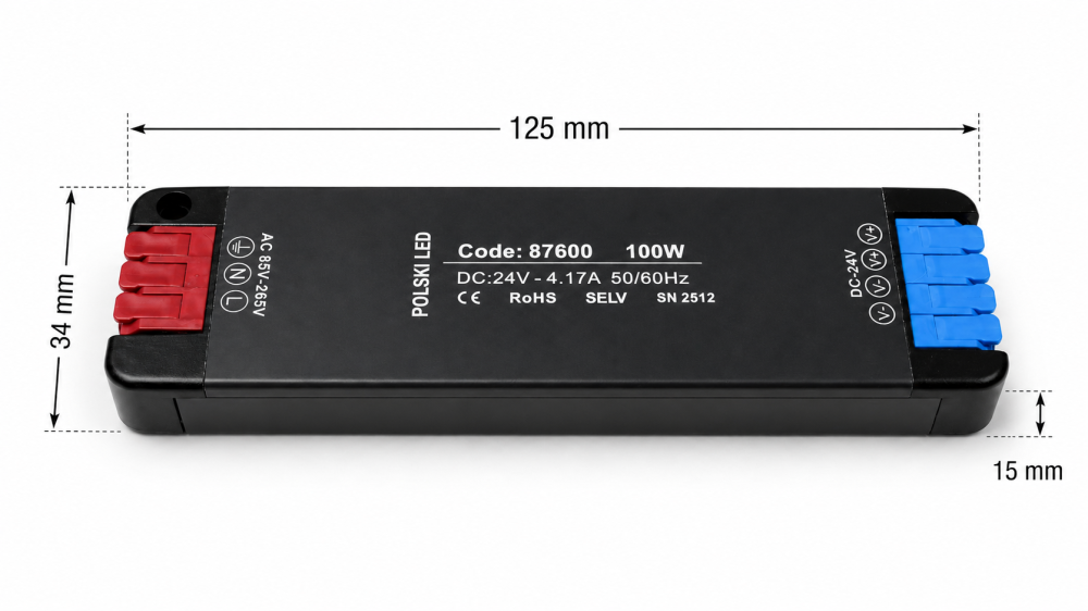 Sursa/driver alimentare 100w 24v 4.16A IP20 [2]