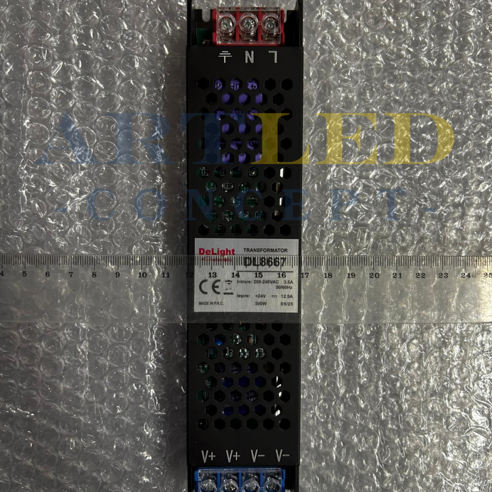 Sursa/transformator banda led 24v 300w IP20 12.5A DL8667 [6]