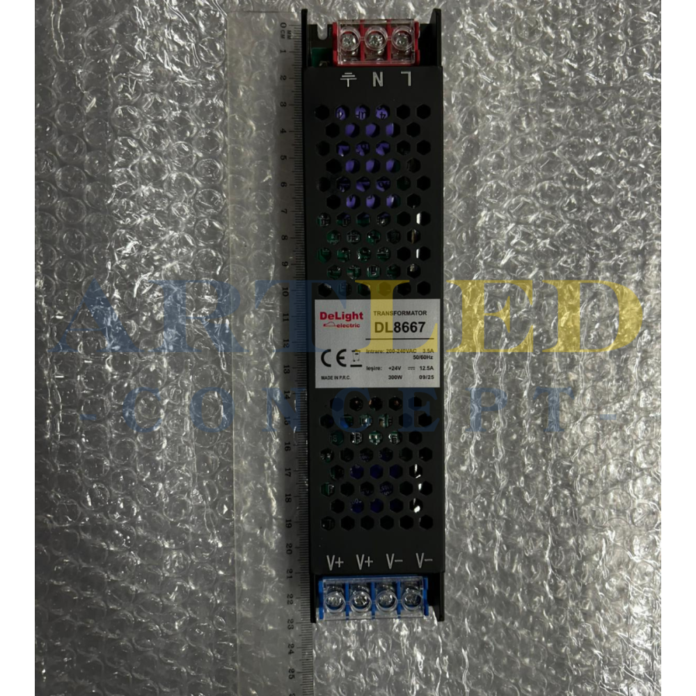 Sursa/transformator banda led 24v 300w IP20 12.5A DL8667 [3]