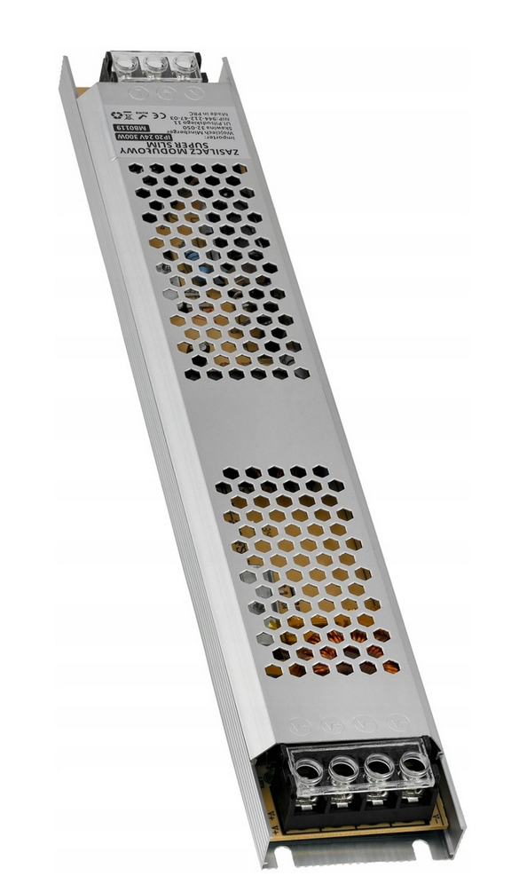 Sursa/transformator banda led 24v 300w IP20 12.5A super slim [4]