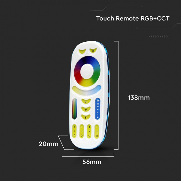 TELECOMANDA CONTROLLER BANDA LED 3IN1 TOUCH [4]