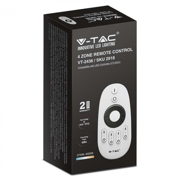 TELECOMANDA CONTROLLER BANDA LED 4 ZONE [5]