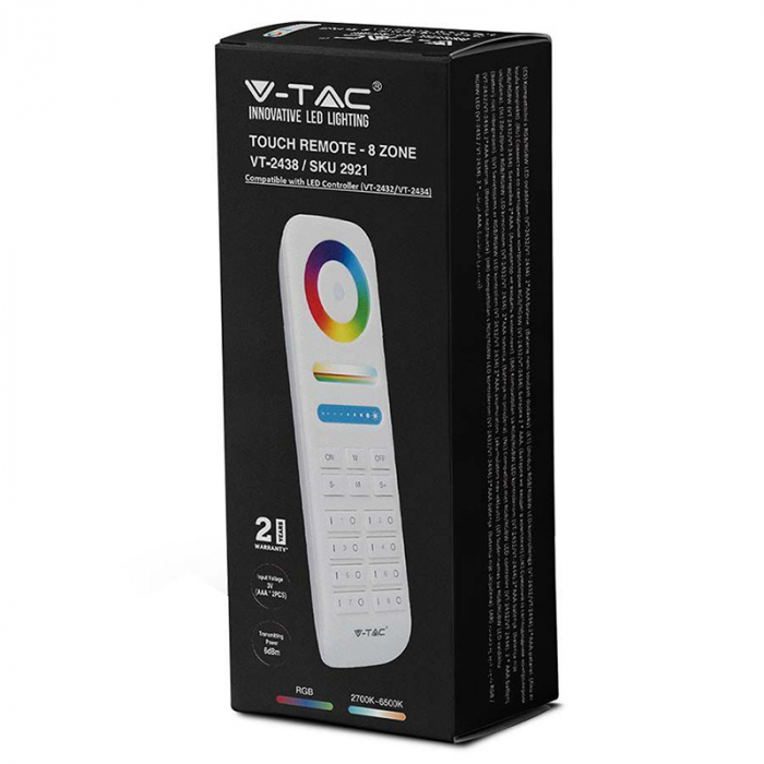TELECOMANDA CONTROLLER BANDA LED 8 ZONE [3]