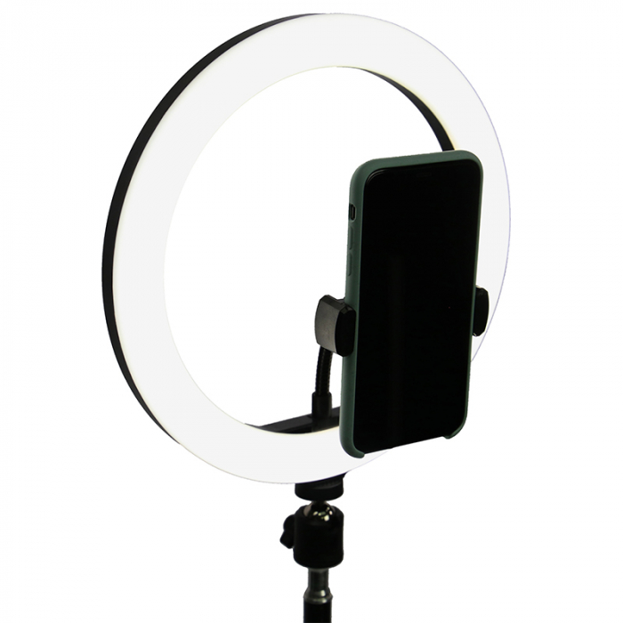 TREPIED SELFIE CU LAMPA CIRCULARA LED 5W 10''/25CM [6]