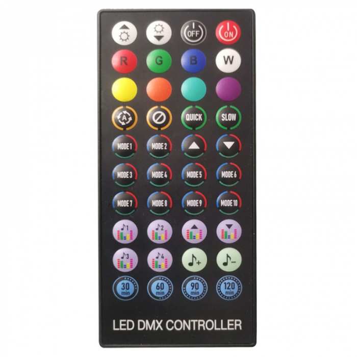 Tub LED RGB 18W, 1.8 metri, negru - Stick cu iluminare vibrantă și eficientă [7]