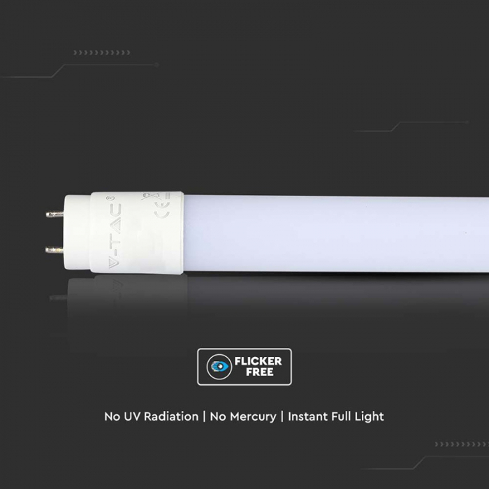 Tub led T8 7W 60cm 6500K alb rece - 160lm/watt V-tac [7]