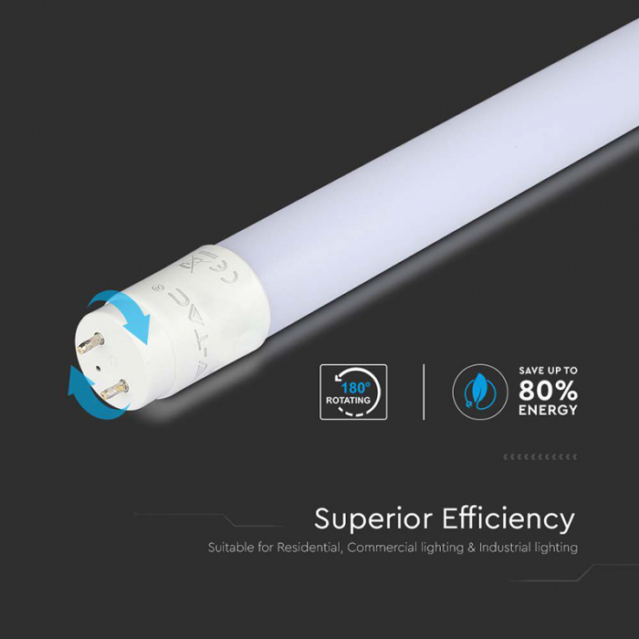 TUB LED T8 G13 PLASTIC 7.5W 60CM 6500K, CIP SAMSUNG [7]