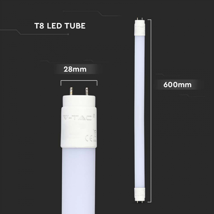 TUB LED T8 G13 PLASTIC 7.5W 60CM 6500K, CIP SAMSUNG [4]