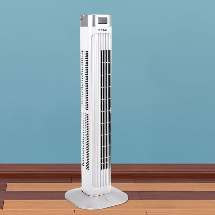 VENTILATOR 55W MODEL TURN 36" 92CM CU DISPLAY SI TELECOMANDA [9]